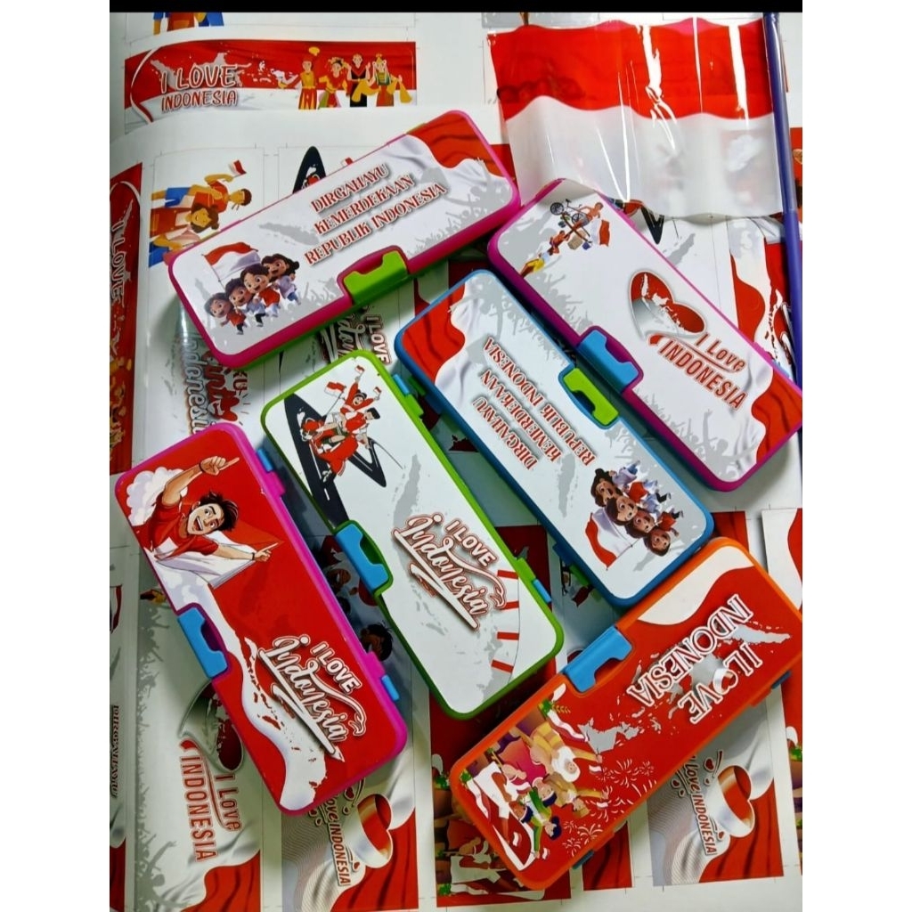

Kotak pencil motif 17 agustus kado 17 agustus
