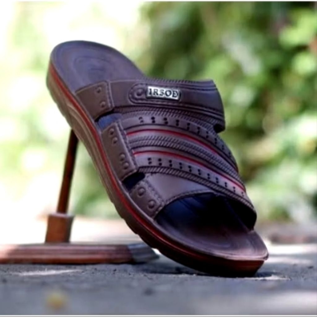 IRSOE 909 -1 //sandal slop karet pria dewasa/sandal slip on pria/sandal  slide