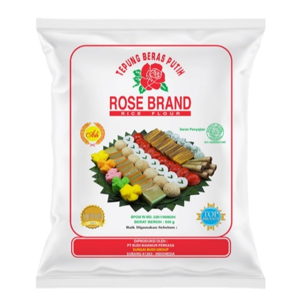 

ROSE BRAND Tepung Beras Putih 500 g