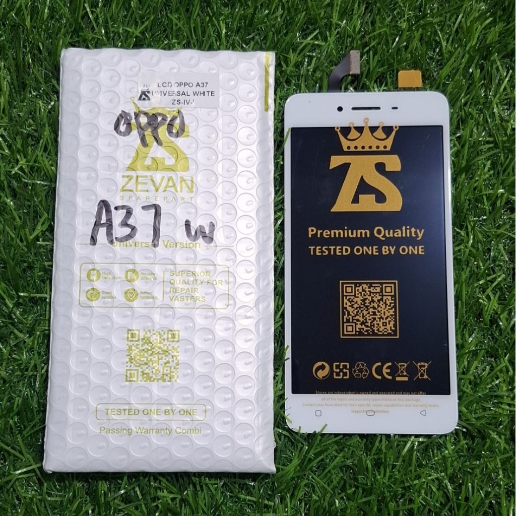 LCD+TS OPPO A37/ A37F / NEO 9 WHITE ORIGINAL ZEVAN
