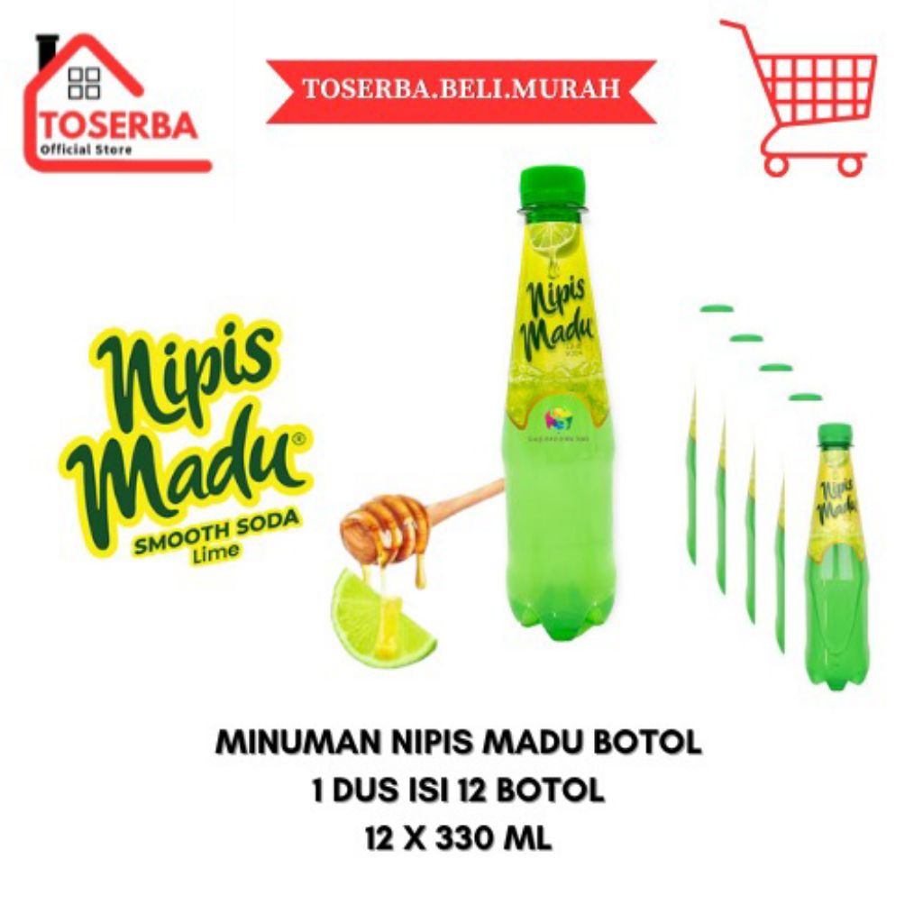 

[READY STOCK] PROMO Minuman Nipis Madu 1 Dus 12 Pcs x 330gr