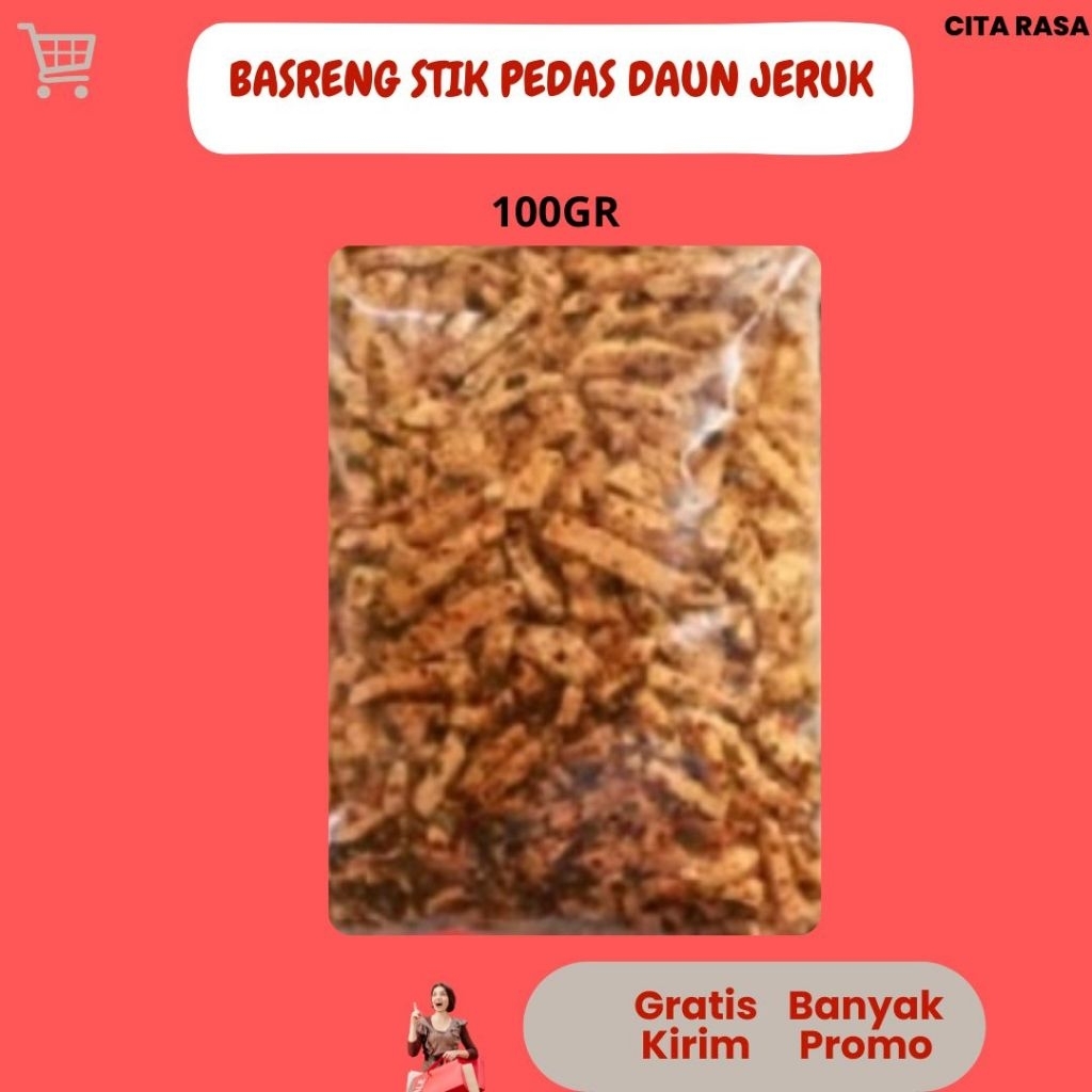 

Basreng Baso Goreng Stik Original Daun Jeruk 100gr | Basreng Baso Goreng Stik Pedas Daun Jeruk