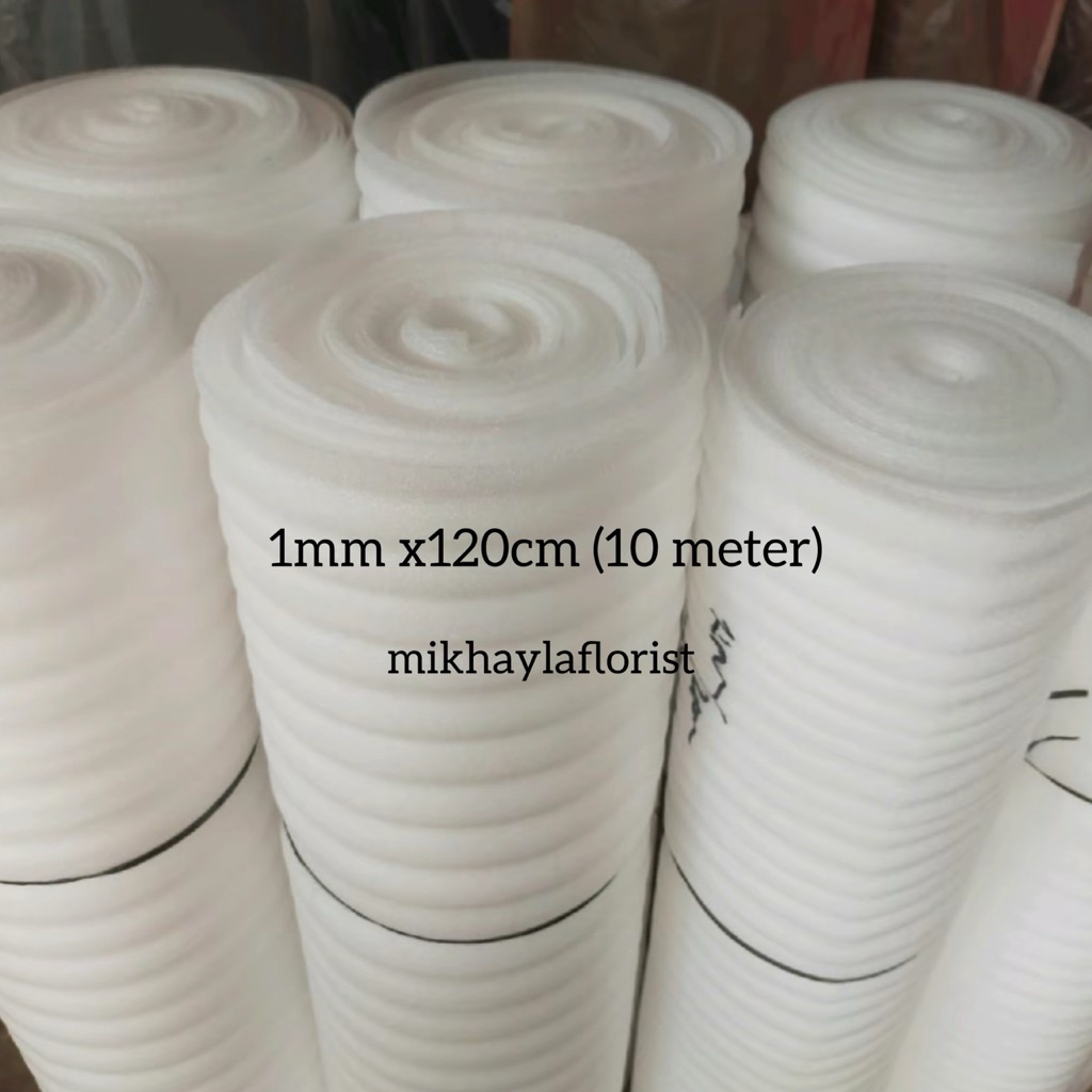 

(Paket 10meter) Polyfoam Pe foam sheet tebal 1mm