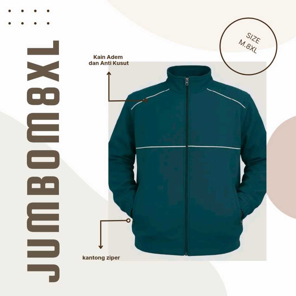 jaket riding pria big size jaket wanita jumbo M-8XL jaket keren bahan nyaman di pakai