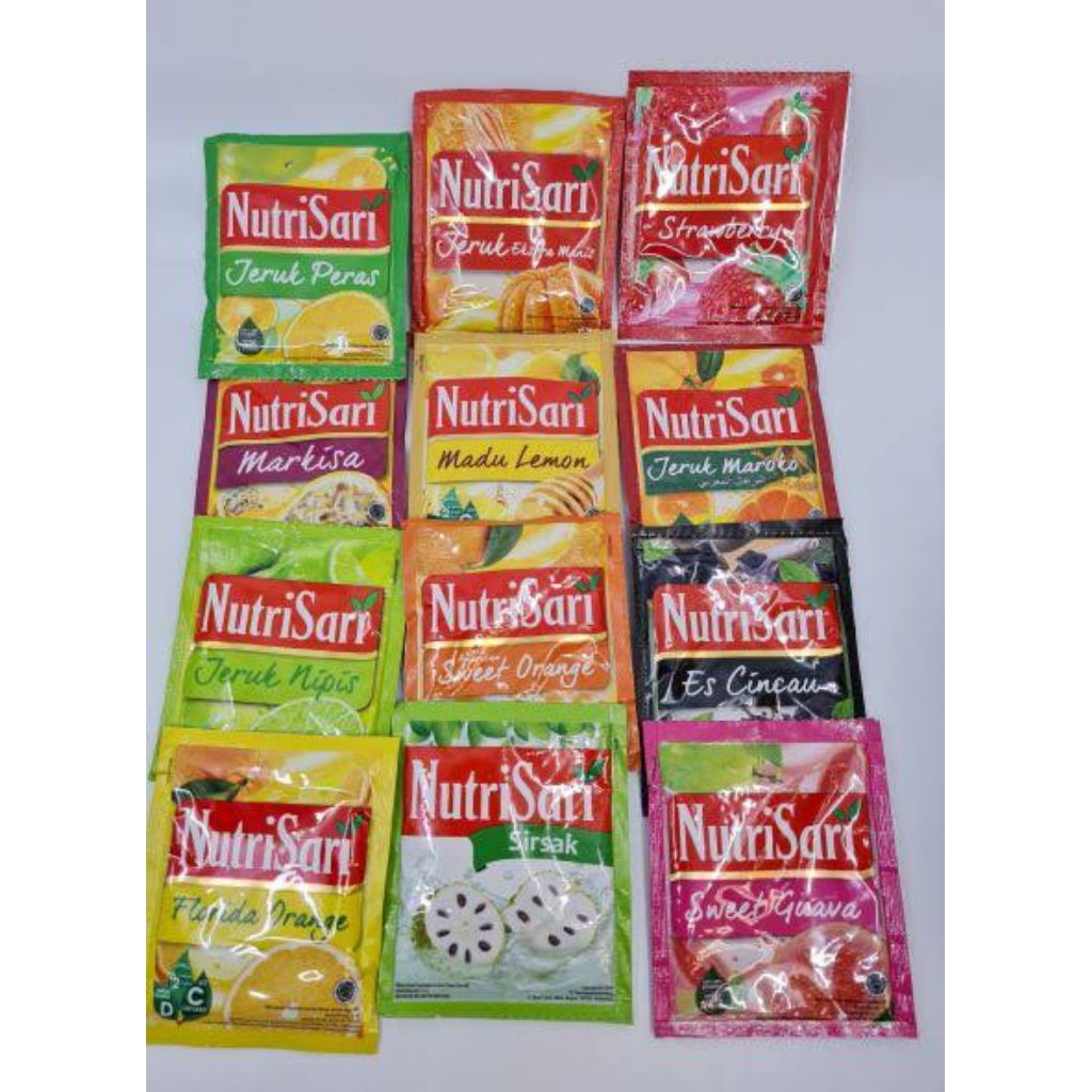 

Nutrisari Minuman Aneka Rasa 1 renteng