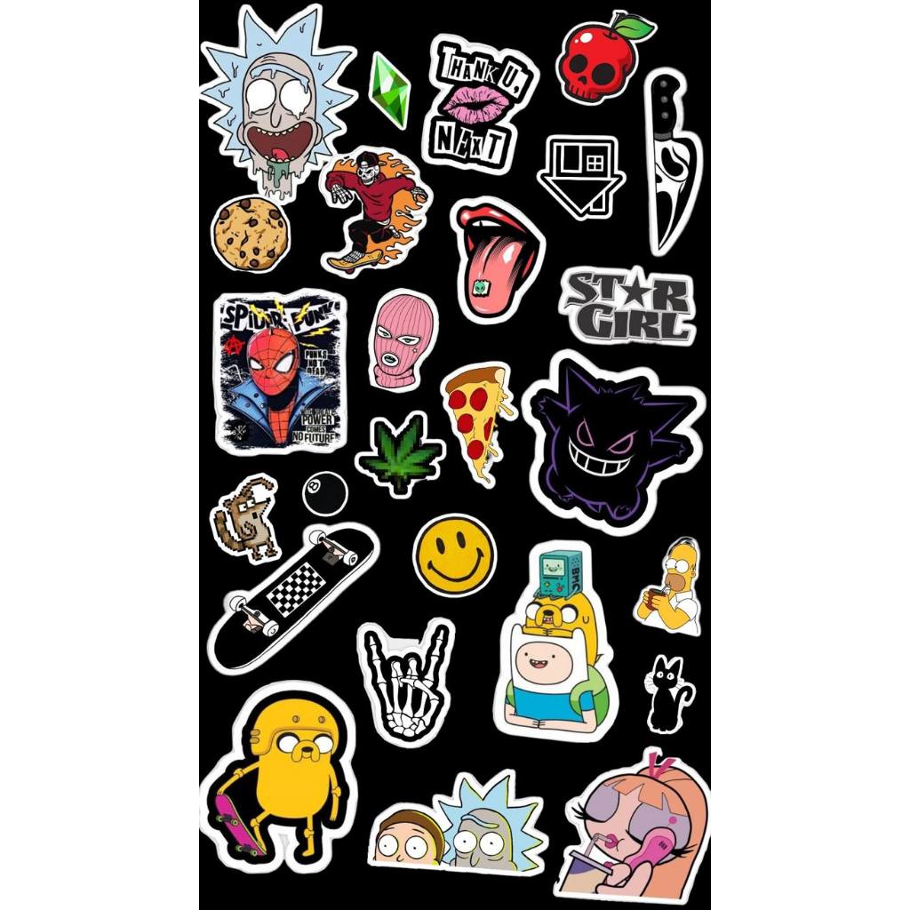 

sticker custom ukuran 3cmx3cm