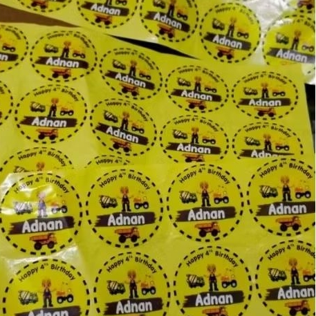 

Stiker tas mika Stiker ultah Stiker custom stiker lucu Sticker Snack stiker jajan hiasan souvenir ulang tahun stiker anak stiker tempel