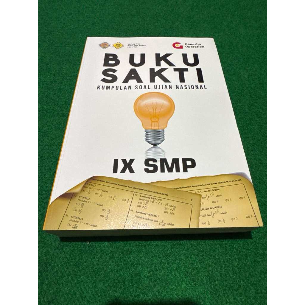 buku sakti kumpulan soal ujian nasional IX SMP - Ganesha Operation