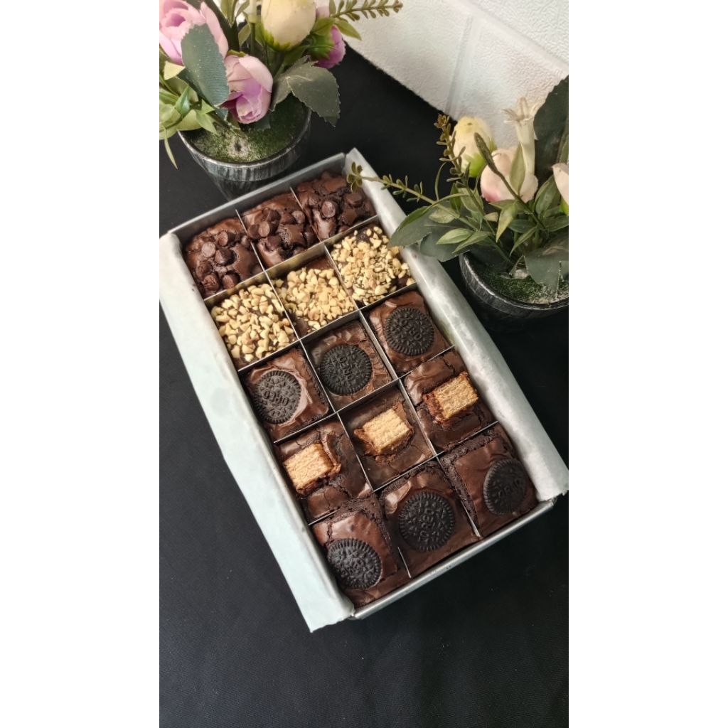 

Fudgy Brownies - 80% coklat