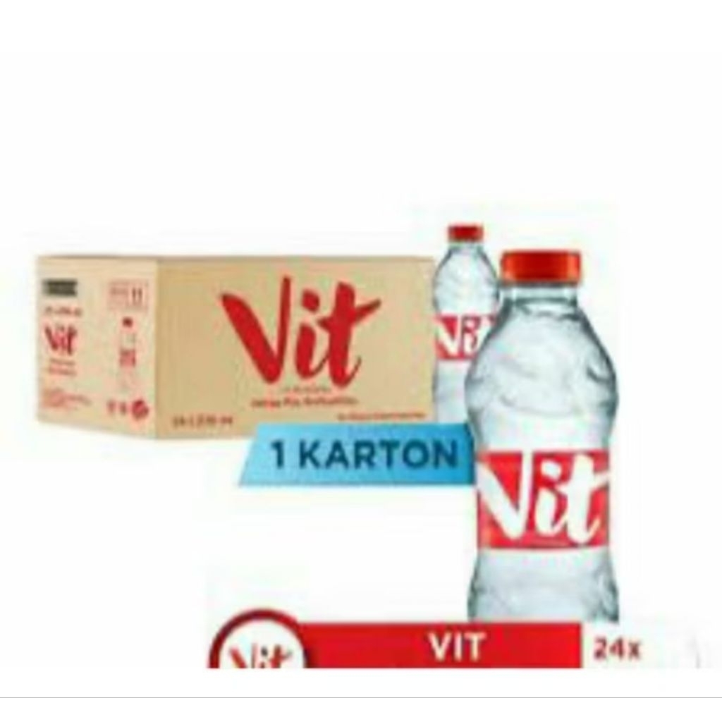 VIT AIR MINERAL BOTOL 220ML 1DUS (ISI 24pcs)
