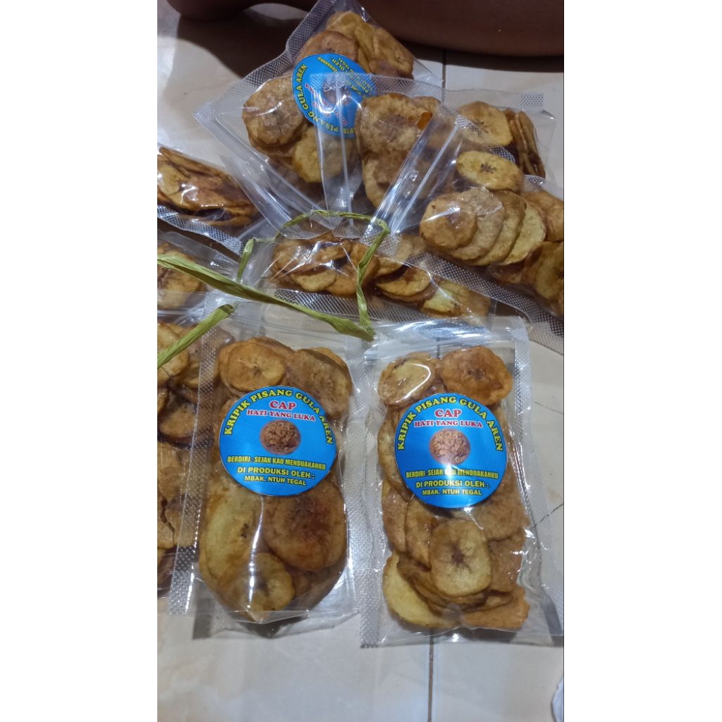 

kripik pisang gula aren