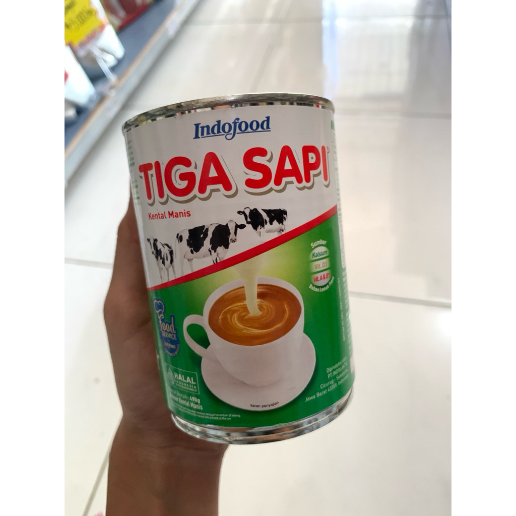 

Tiga sapi kental manis 490g