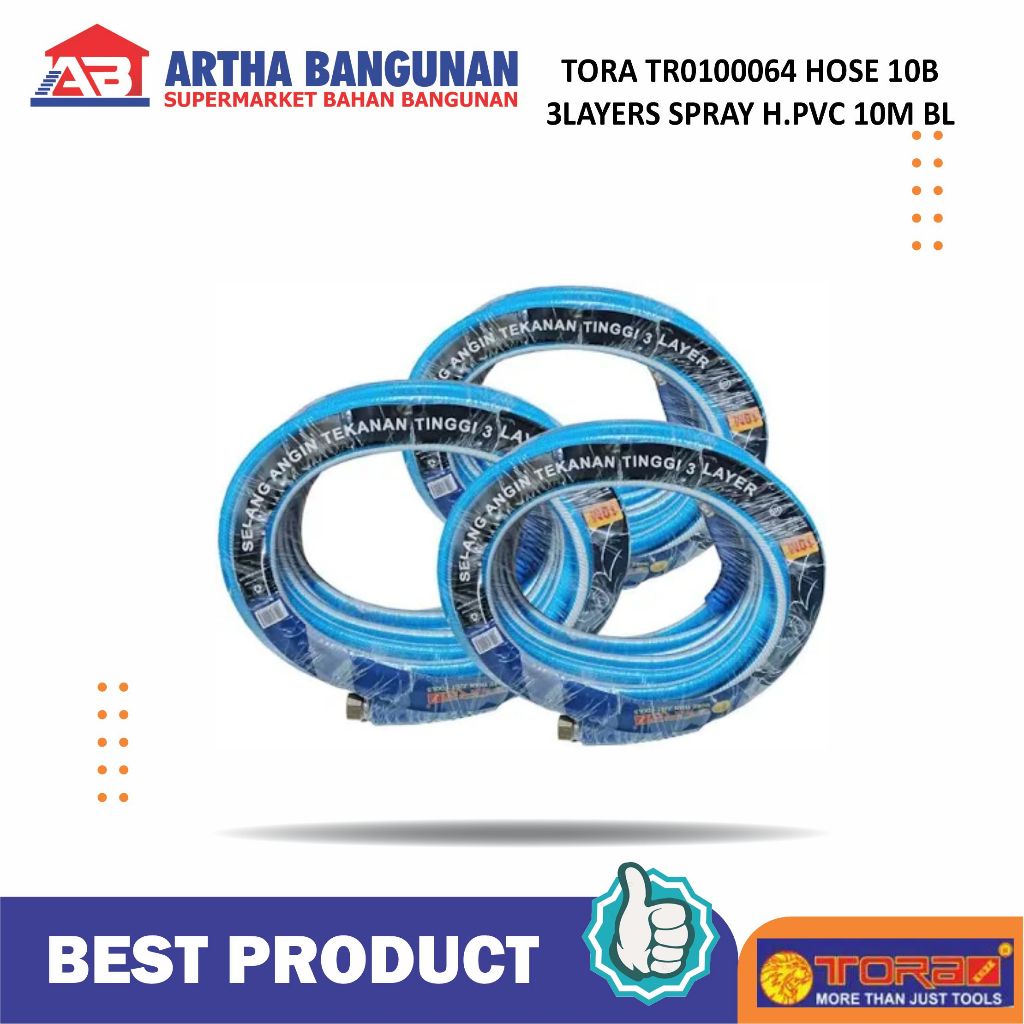 TORA SELANG ANGIN TEKANAN TINGGI 10 MTR