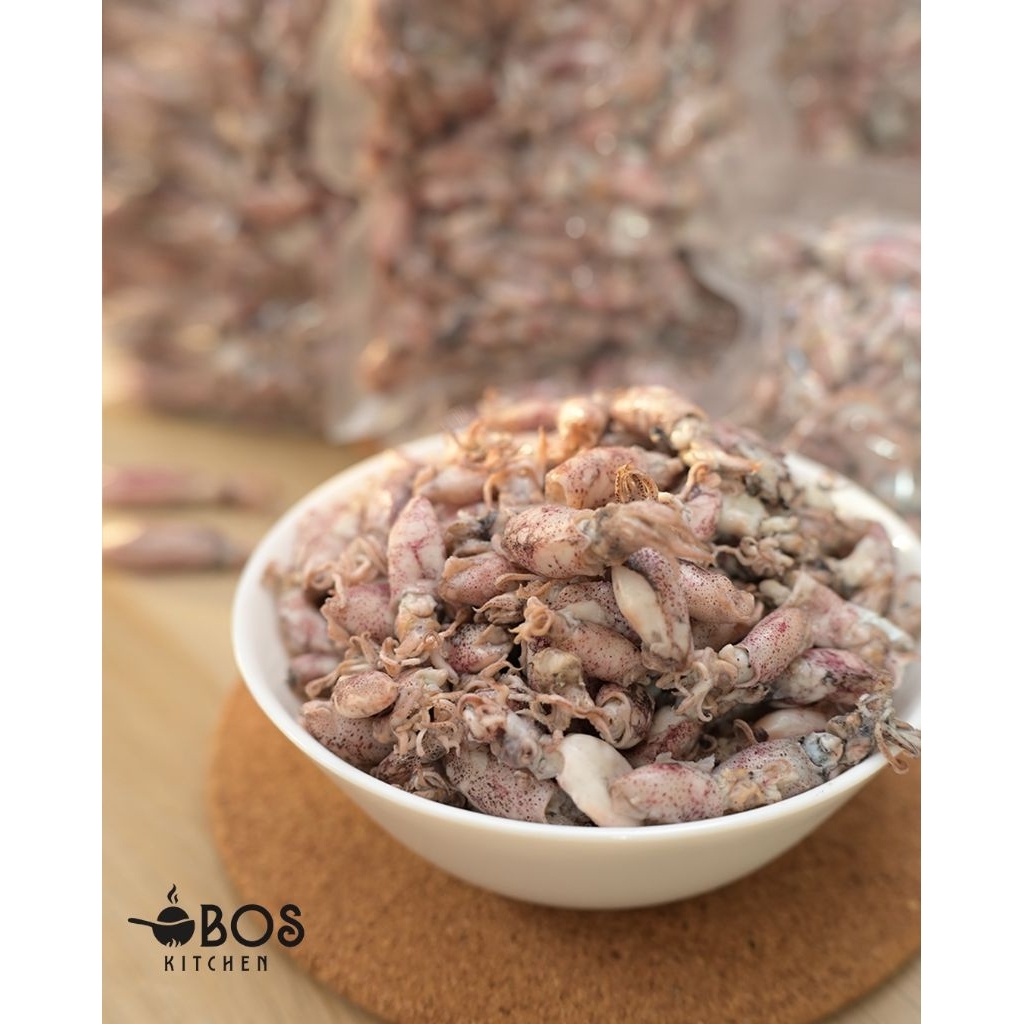 

Baby Cumi Mentah | Obos Kitchen 250gr dan 500gr