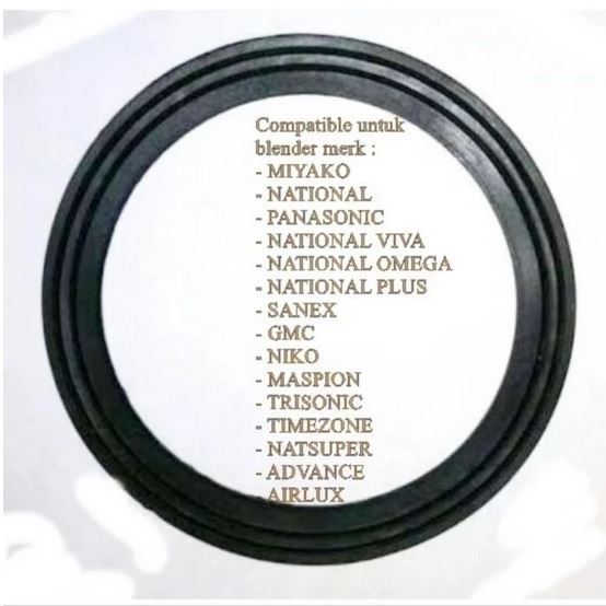 Karet Seal Blender Bumbu Panasonic Sil Karet Blender Seal Sil Blender Bumbu National Panasonic