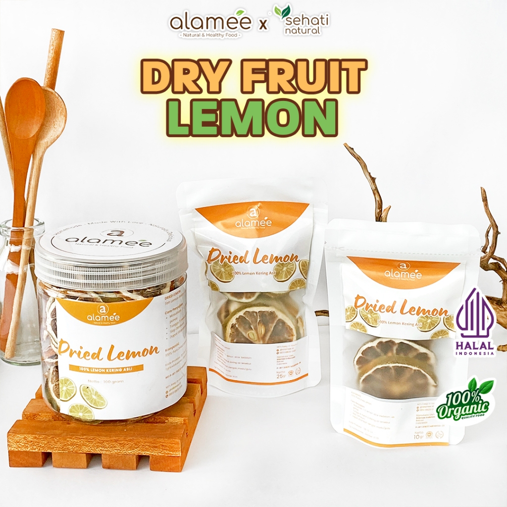 

Lemon Kering Dried Lemon Slice Tea Teh Herbal Iris Organik Minuman Herbal