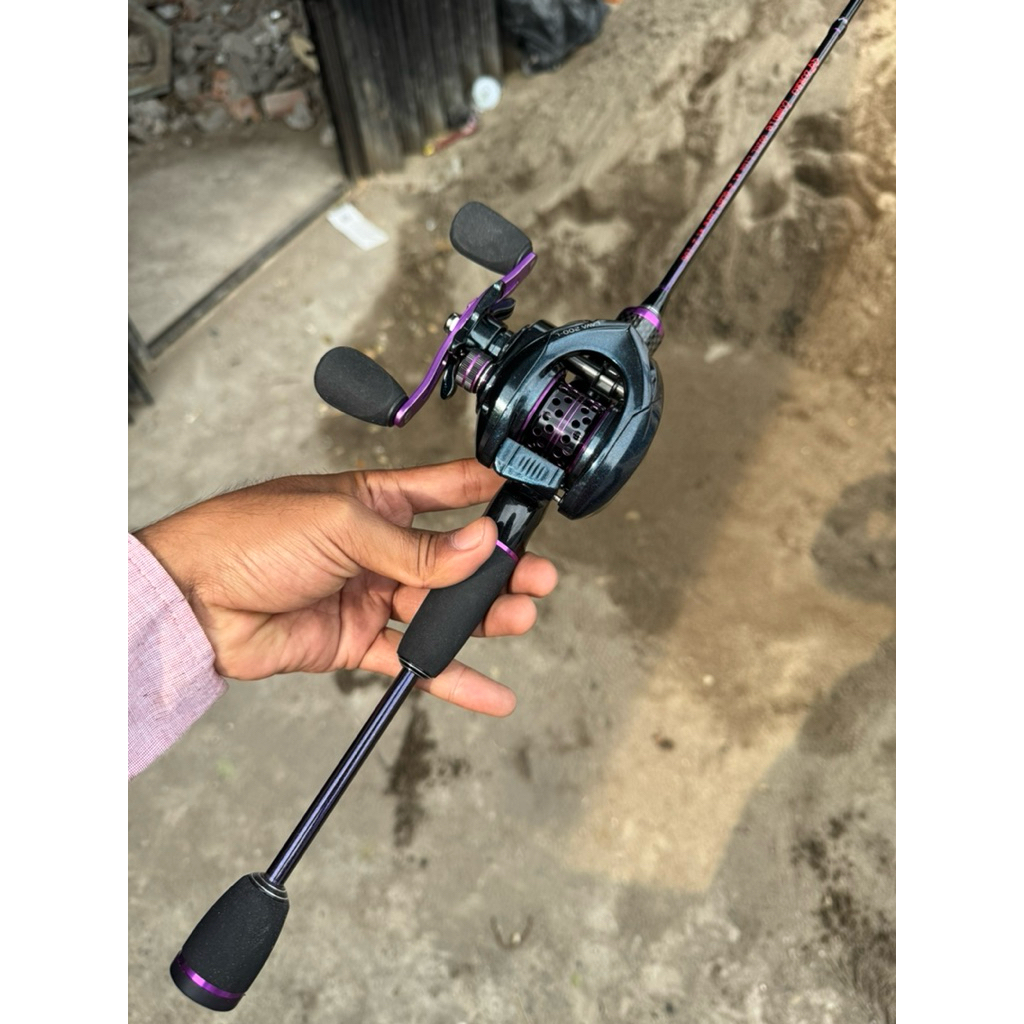 pancing satu set joran zorro zombie & reel zorro lava