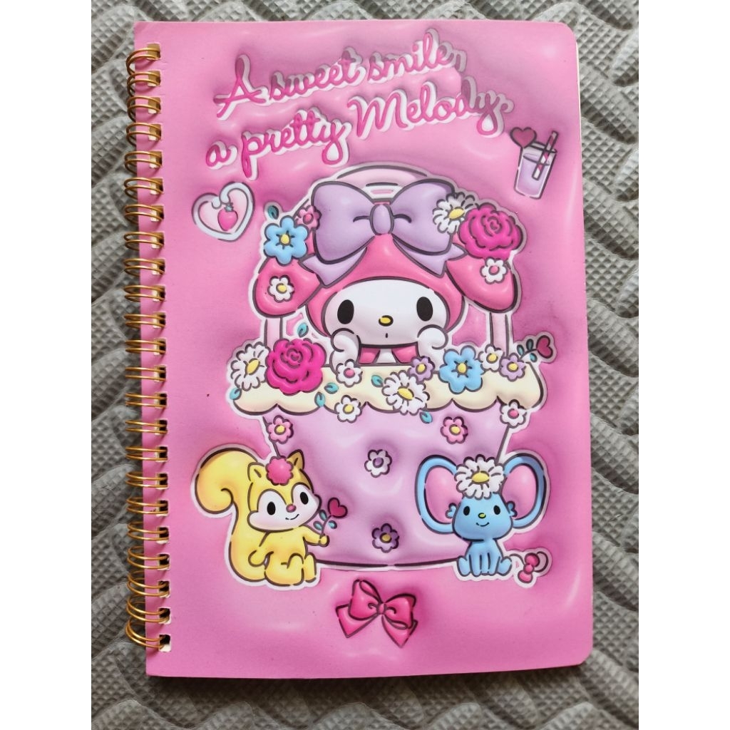 

buku notes karakter sanrio