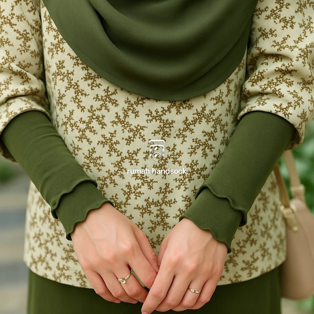 GARANSI Handsock Curly 1 Layer senada / manset tangan / Handsock curly premium