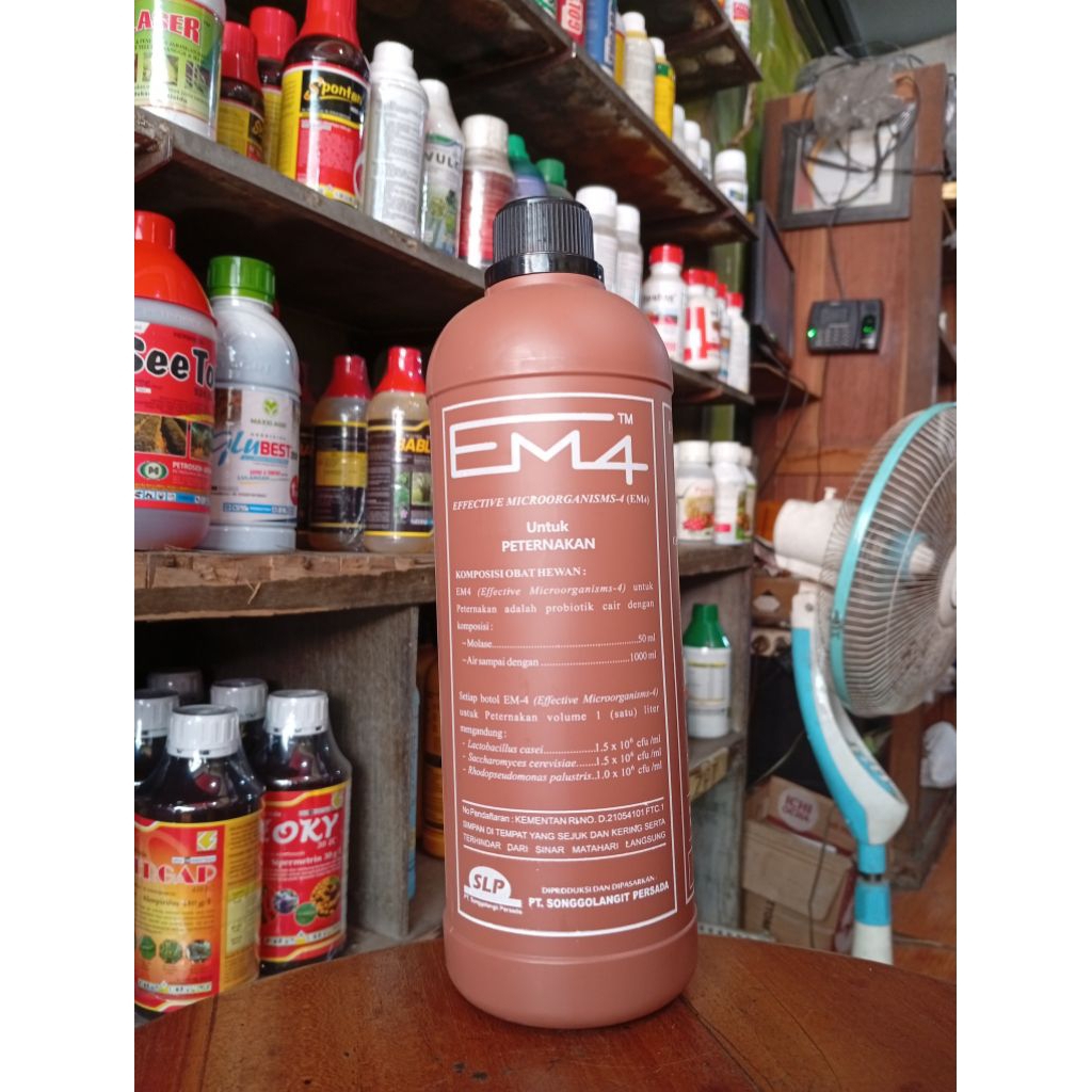 EM4 Peternakan 1L - Probiotik Ternak Unggas
