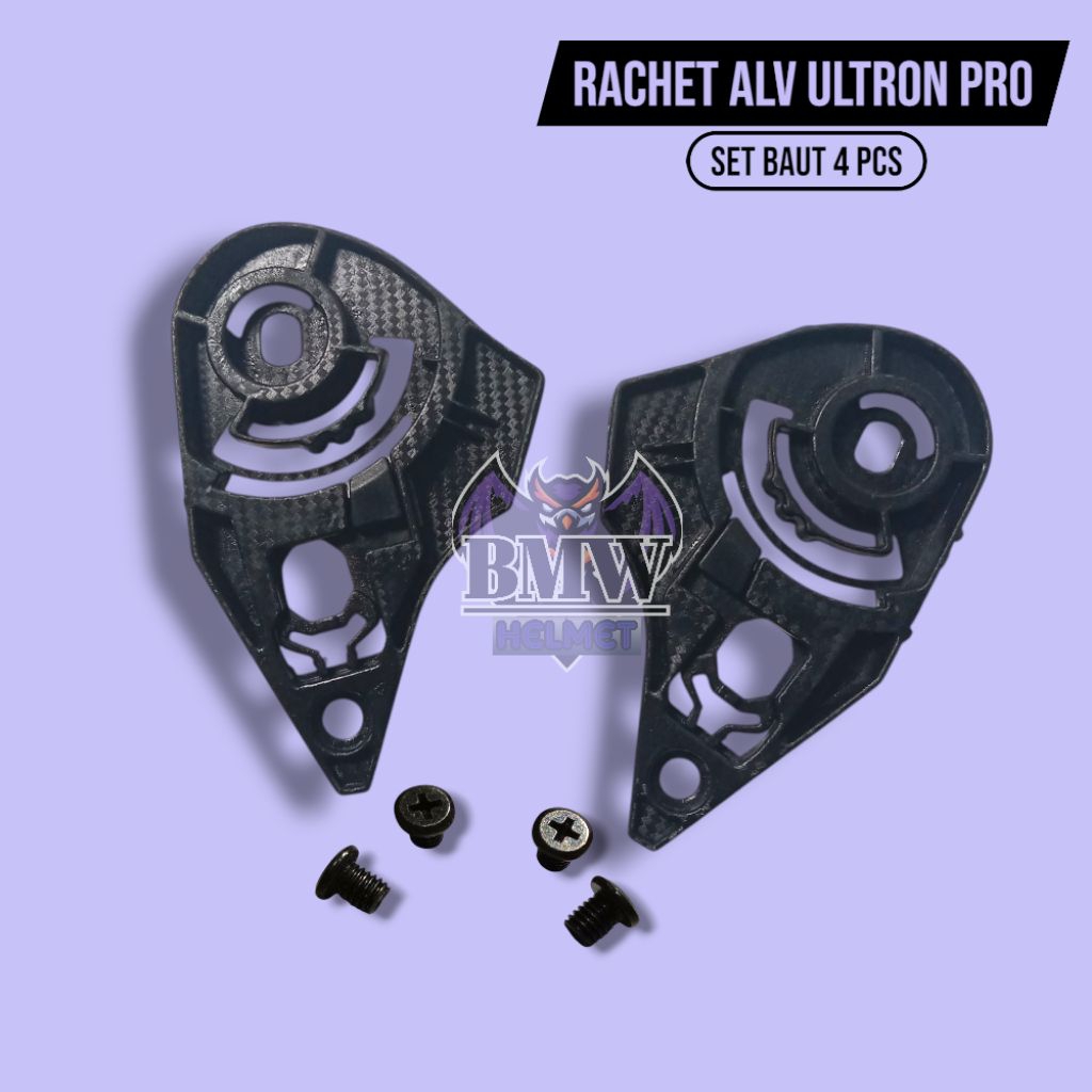 Rachet Helm Alv Ultron / Rachet Helm Alv Ultron Pro / Dudukan Bracket Helm Alv Ultron Pro