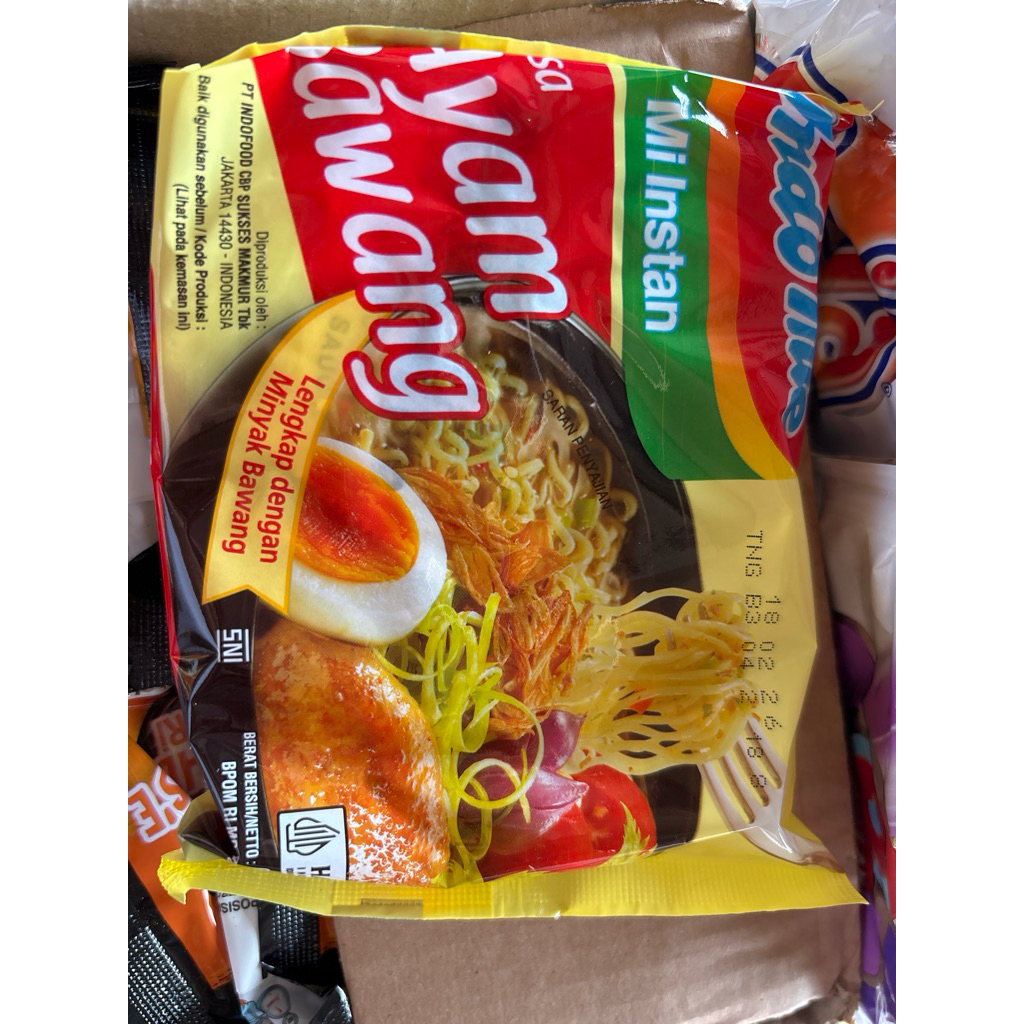 

Indomie rasa ayam bawang