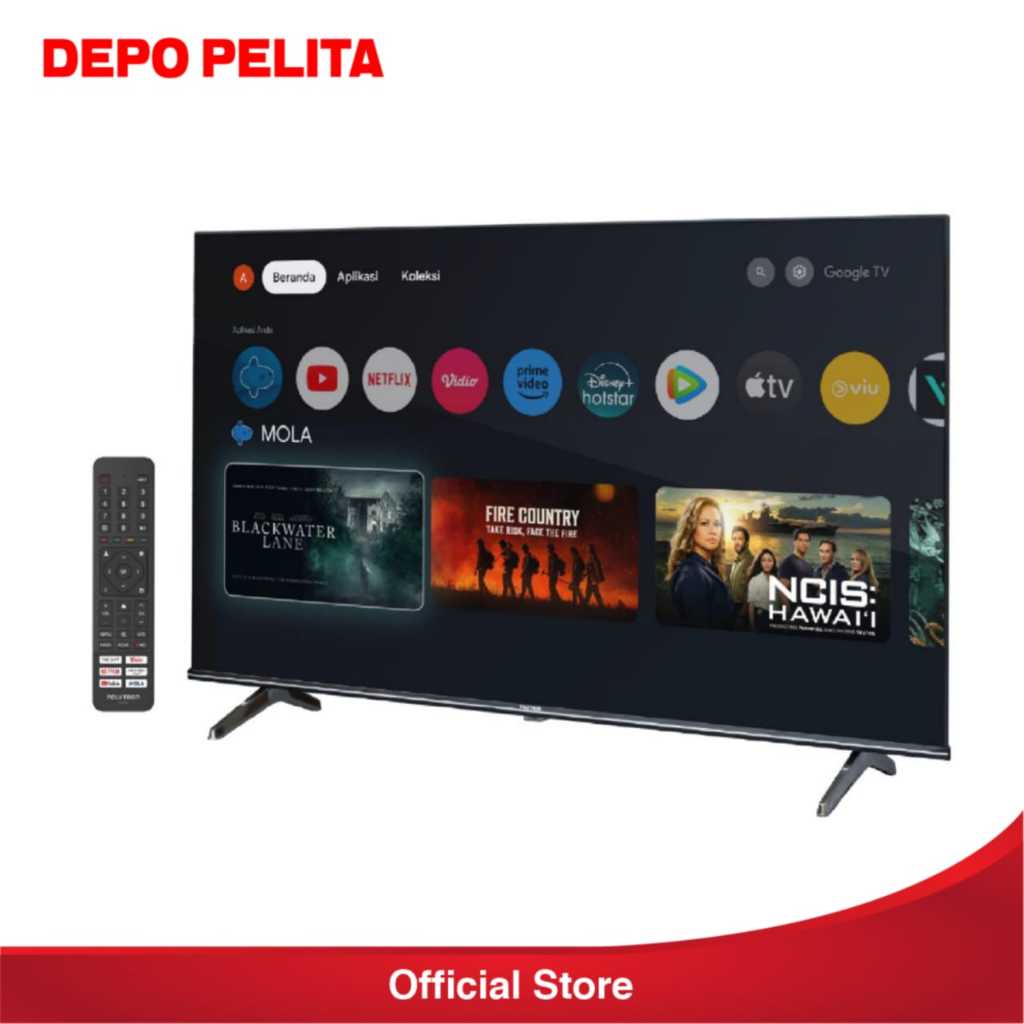 Polytron LED TV 55 Inch PLD 55UG5059 4K UHD Google TV