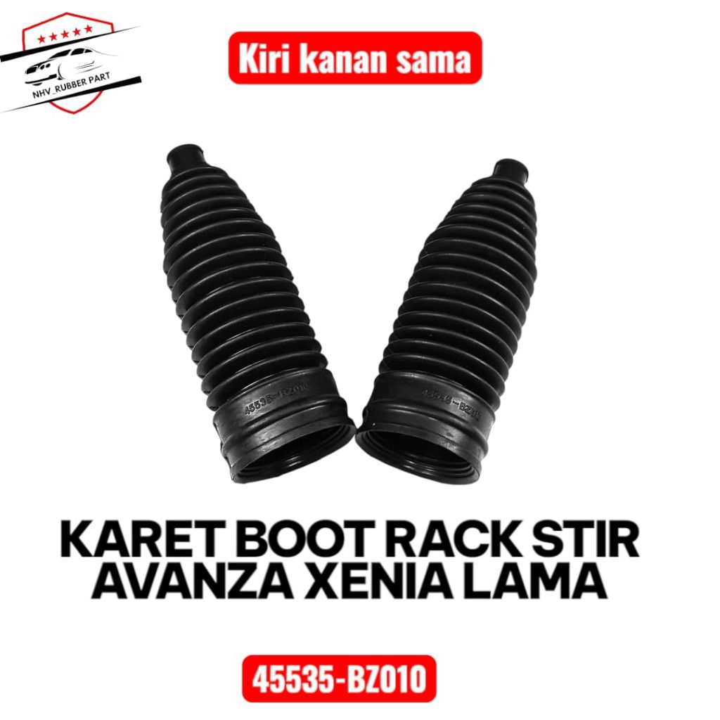 Karet Stir Boot Rack Stir Steering Rack End AVANZA XENIA 1.0 1000cc
