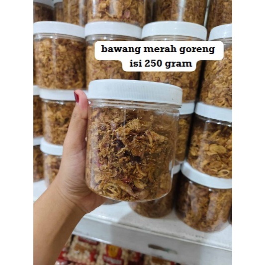 

250 gram bawang merah goreng/brambang goreng crispy