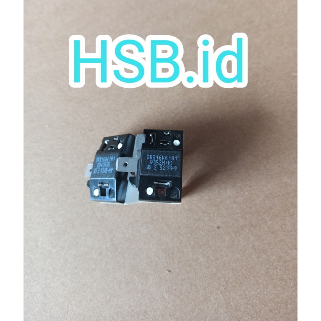 JUAL OVERLOAD KOMPRESOR KULKAS 2 PINTU AQUA QD52H ORIGINAL