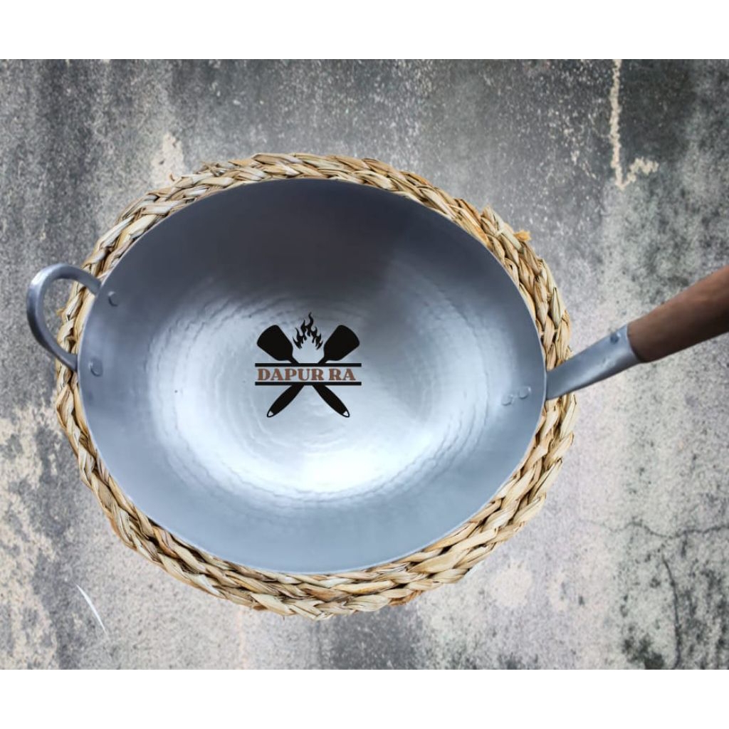 Wajan Gagang alumunium Khas Garut 27 - 28cm