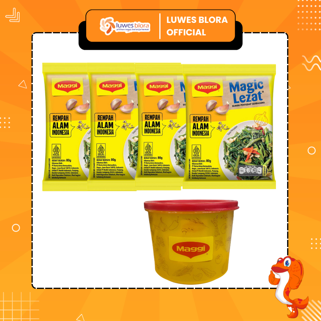 

Maggi Magic Lezat Beli 4 80g Free Toples 1