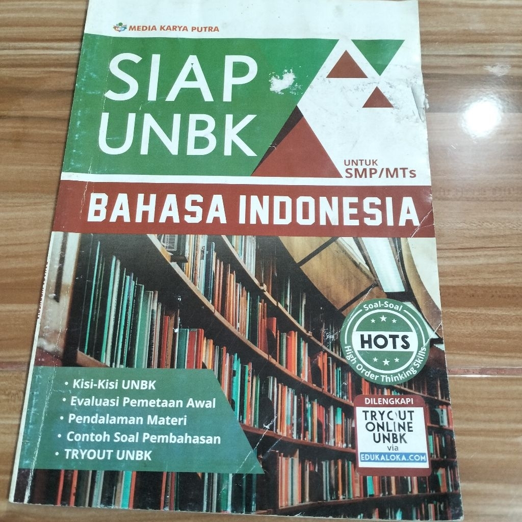SIAP UNBK BAHASA INDONESIA UNTUK SMP