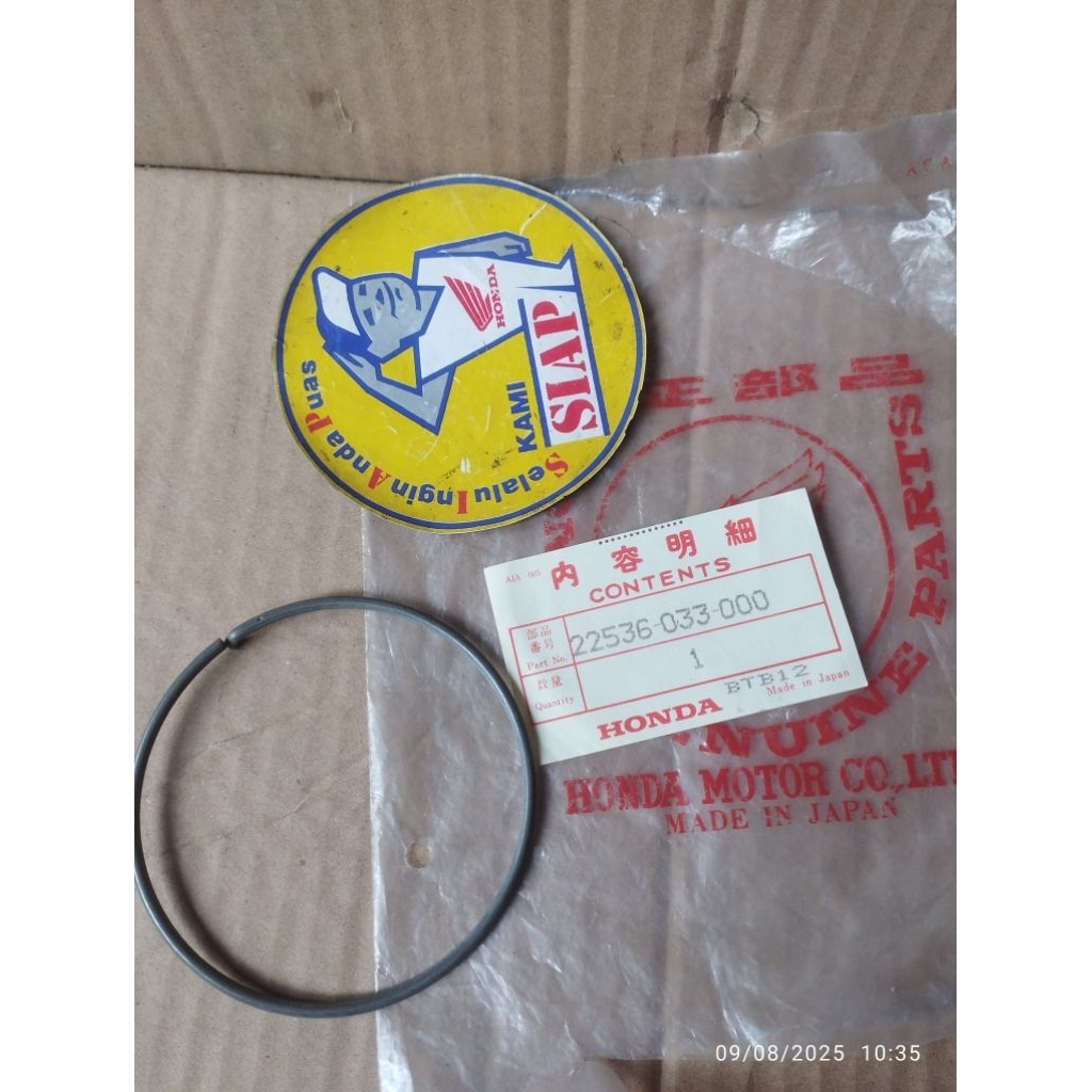 Ring Cincin Clutch Weight Center Rumah Kampas Kopling Honda C70 C 70 Ct70 Ct90 Ct 70 Ct 90 Super Cup