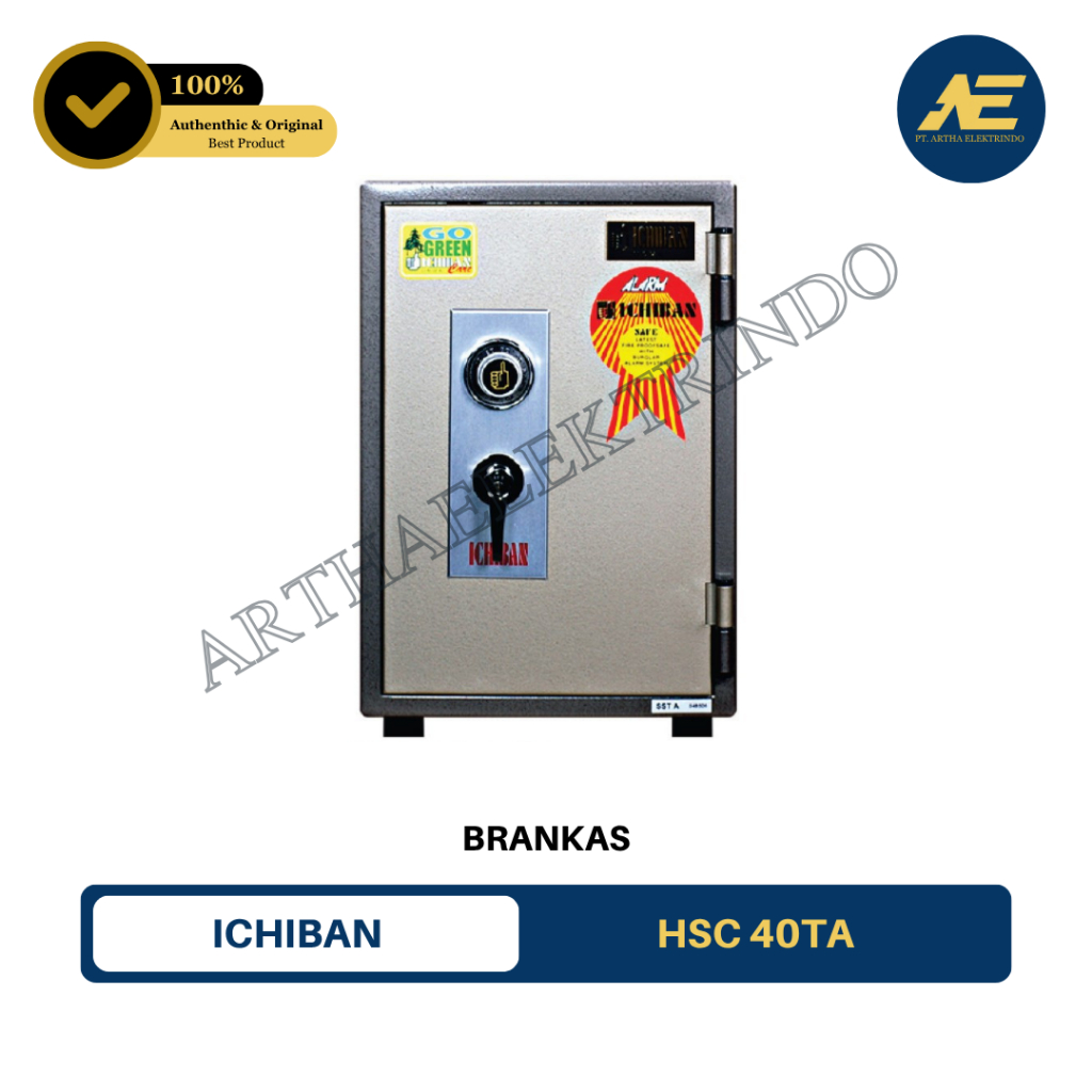 Brankas ICHIBAN HSC-40 TA / Brangkas Ichiban HSC40 TA (Non Alarm) / Ichiban HSC40TA / Ichiban HSC 40