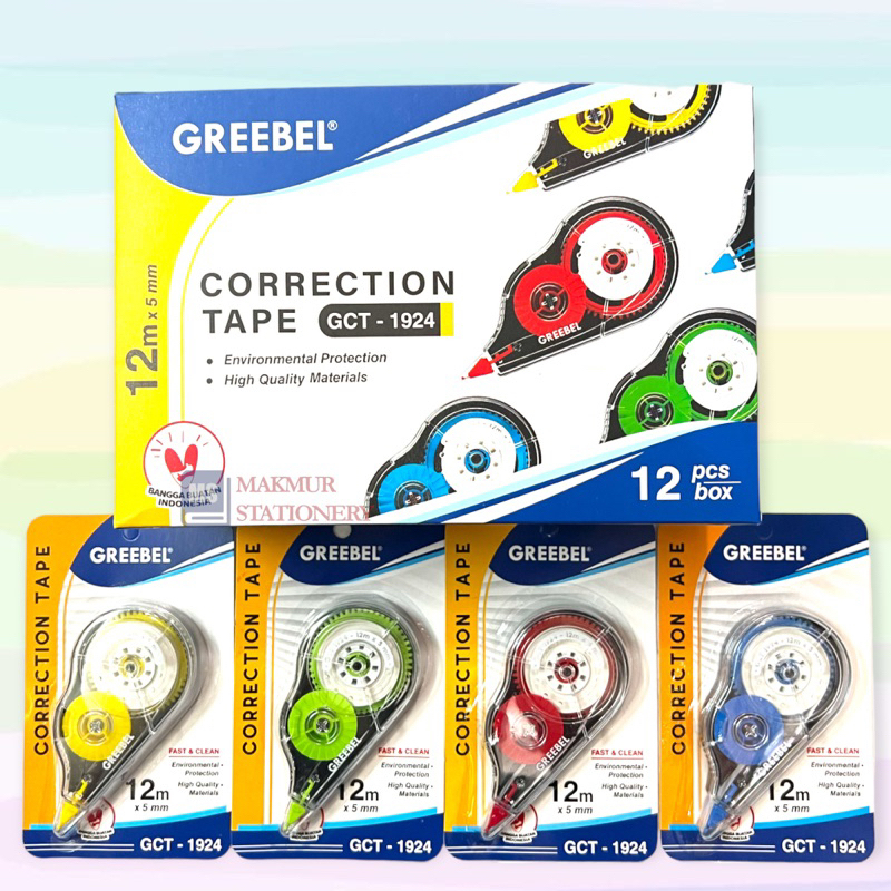 

Greebel GCT 1924 Correction Tape - Tipx Alternative