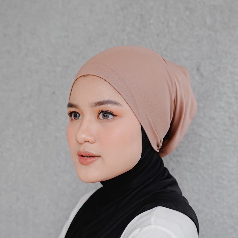 CIPUT/INNER BAHAN HYGT BASIC WARNA CANTIK PAKAIAN MUSLIM WANITA AKSESORIS HIJAB NYAMAN DIKENAKAN