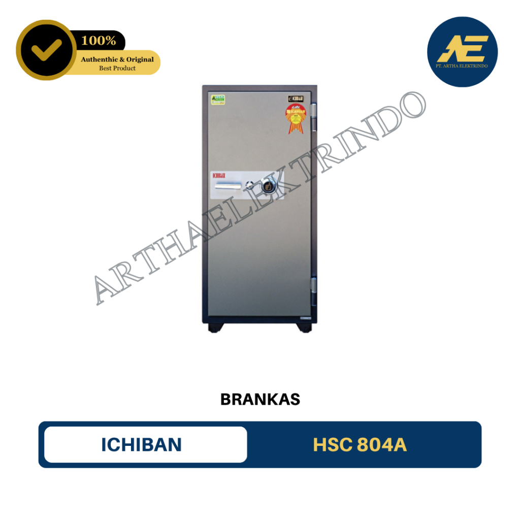 Brankas ICHIBAN HSC-804 A / Brangkas Ichiban HSC804 A (Non Alarm) / Ichiban HSC804A / Ichiban HSC 80