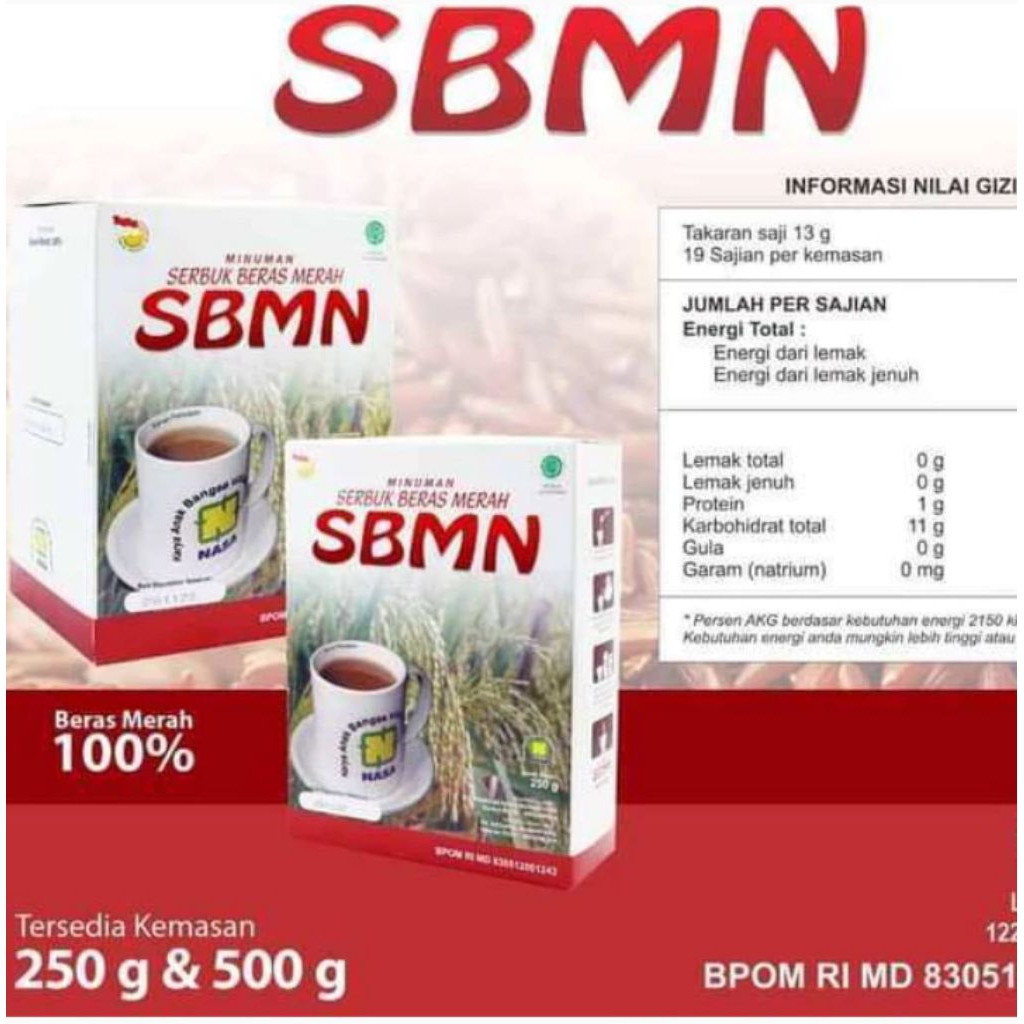 

Serbuk beras merah natural 250grm dan serbuk 500gr -sbmn (diet & pengemuk)