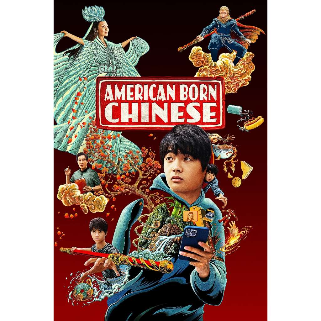 dvd kaset American Born Chinese (2023)