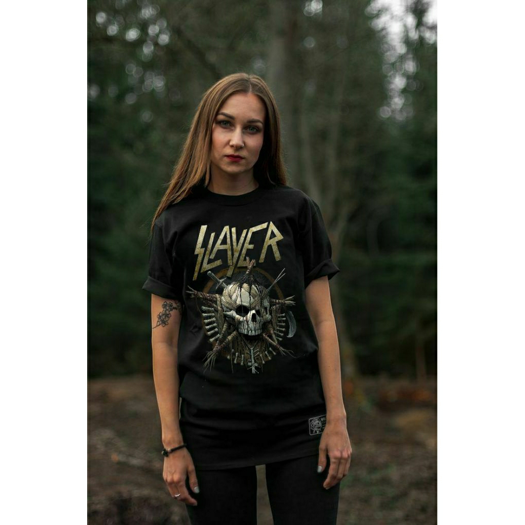 Baju Band Slayer | Baju Kaos Band Slayer| Kaos Pria Slayer | Kaos Metal | Kaos Musik Band | Kaos Ban