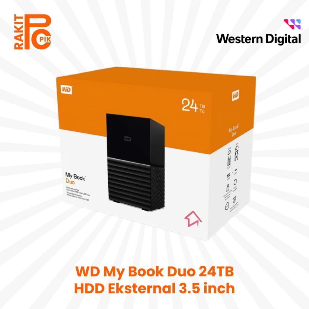 WD My Book Duo 24TB   HDD Eksternal 3.5 inch