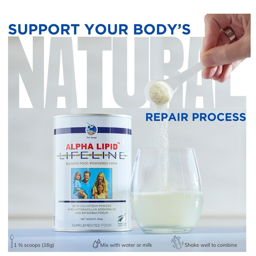 

LIFELINE - Alpha Lipid - New Image - Susu Colostrum