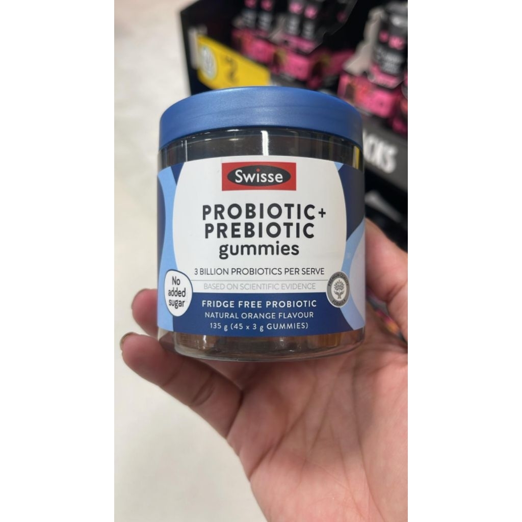 

Swisse Probiotic + Prebiotic Gummies 45 gummies