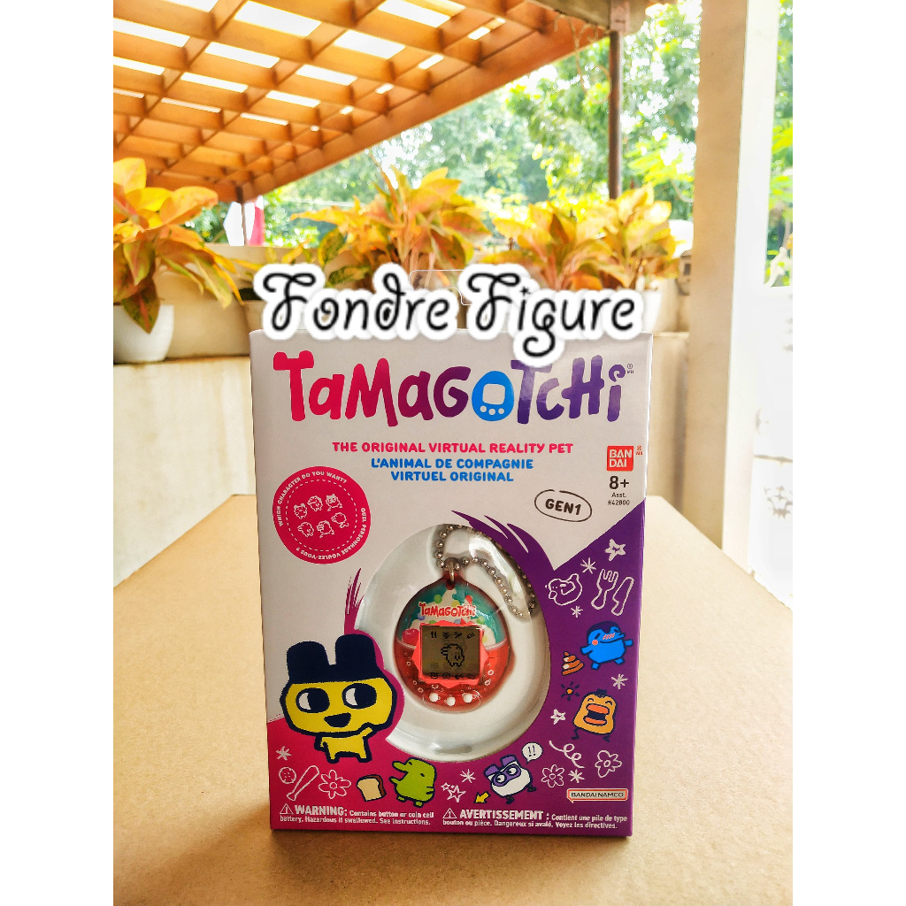 ORIGINAL TAMAGOTCHI ICE CREAM FLOAT BANDAI NAMCO GEN 1 ACTION FIGURE