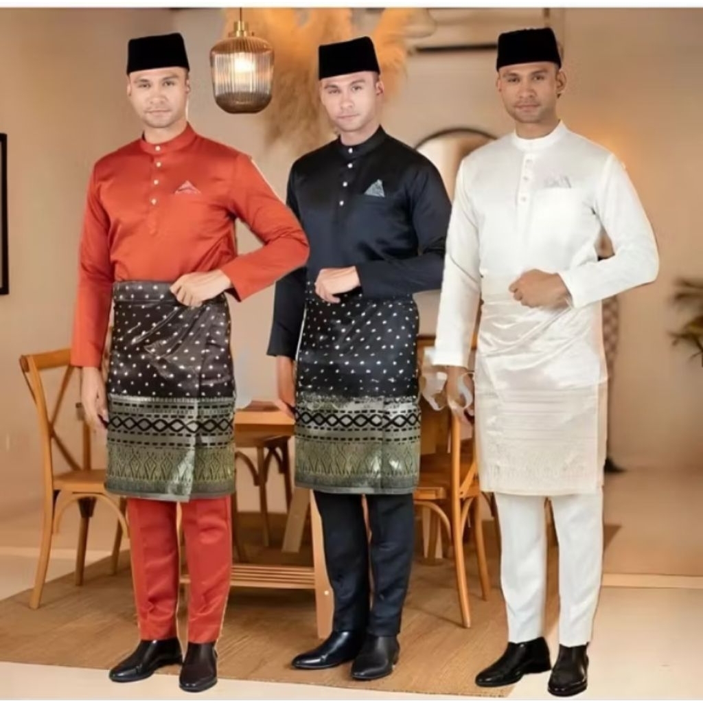 Virall Baju Melayu pria adat Malaysia Dan Riau