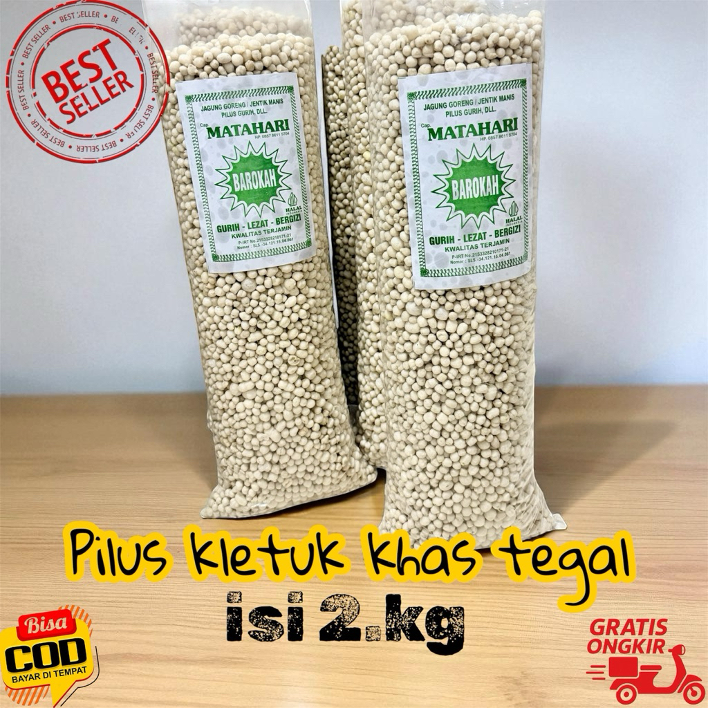 

pilus khas tegal isi 2kilo (butiran kecil) GRATIS ONGKIR