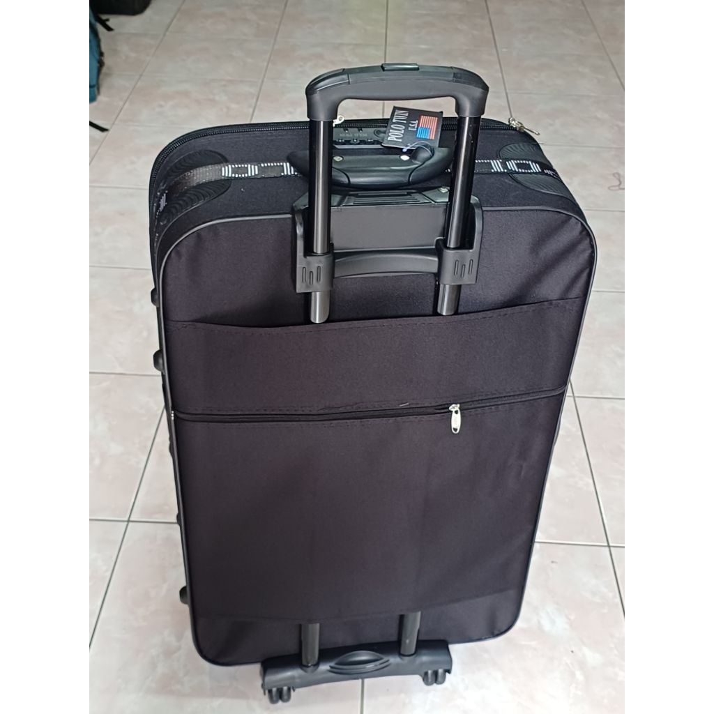 koper polo kain 28inch-32inch bahan kanvas roda 2 expandable diperbesar