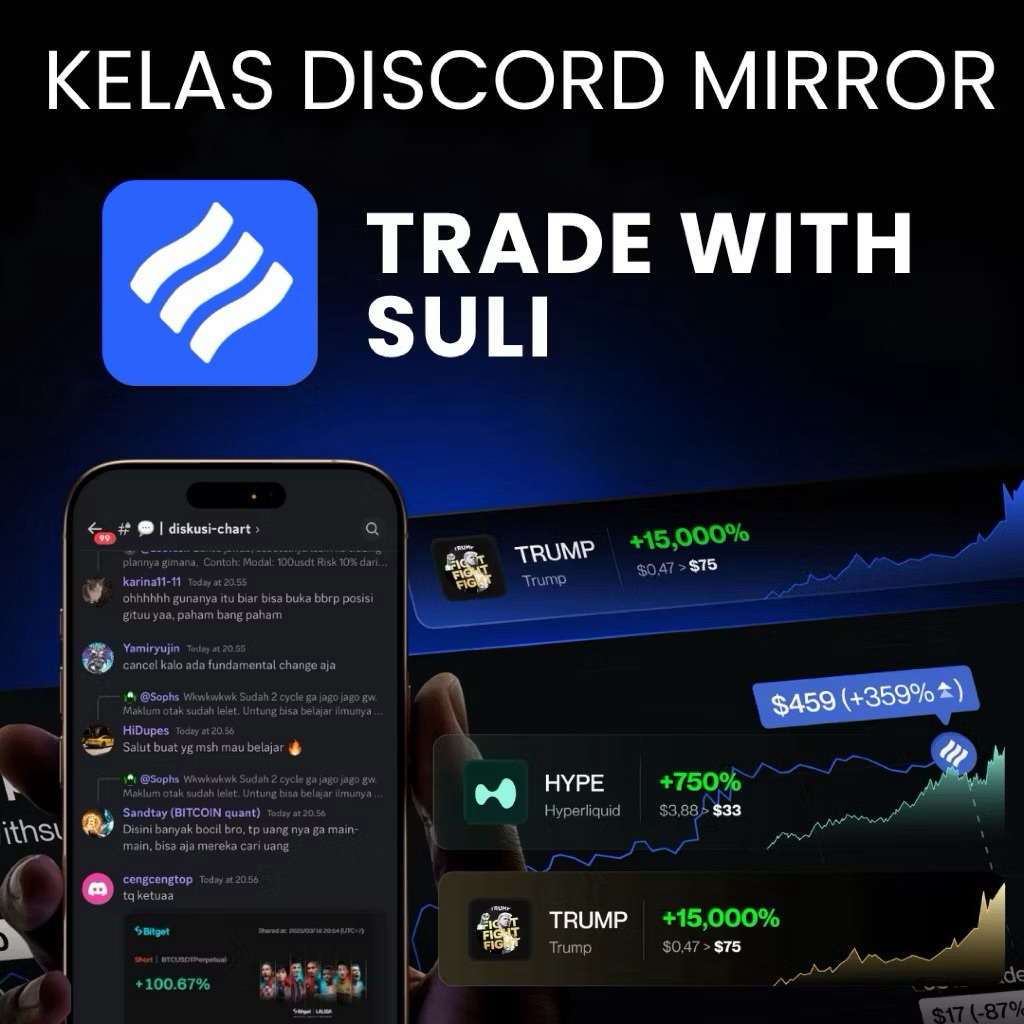 DISCORD MIRROR SULI | CRYPTO ACADEMY | CRYPTO SIGNAL| MIRROR CRYPTO | MIRROR SULI CRYPTO