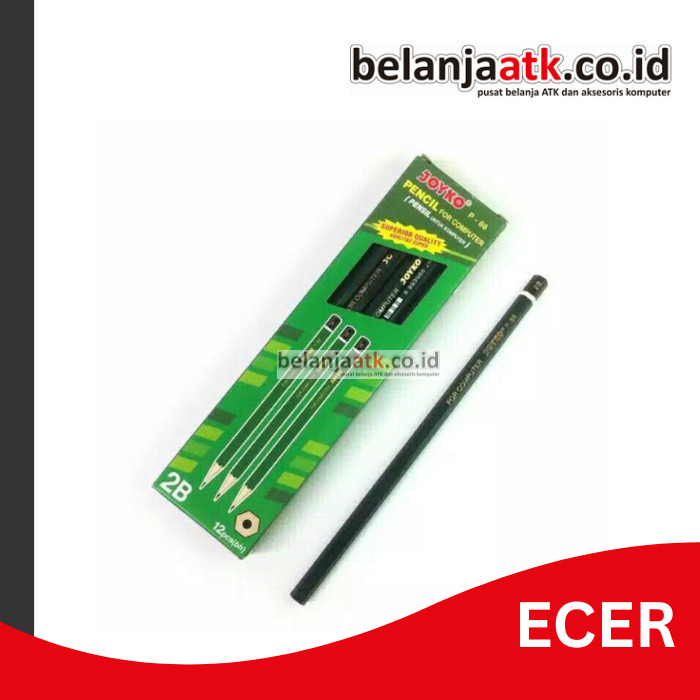 

[ECER] Pensil 2B Joyko P-88 (Cocok untuk Ujian)